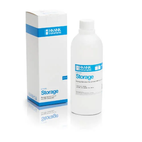 Hanna-HI70300L-pH-Electrode-Storage-Solution-Blue