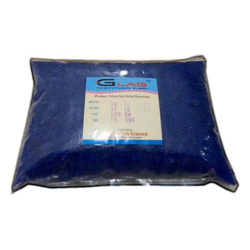 Silica-Gel-500gm-Loose-Pack-Blue-Color-PolyPack