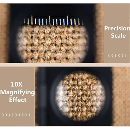 Thread Counting Glass 10X Linen Testers Magnifier - Image 3