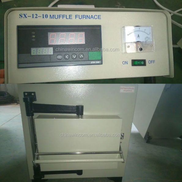 1200°C Temperature laboratory muffle furnace - Image 2