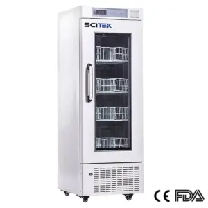 208 litter, Blood Bank Refrigerator with Auto-defrost