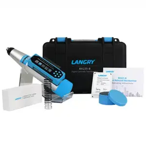 Langry RH225-B Digital Rebound Hammer for Concrete Testing in Bangladesh | Bluetooth NDT Concrete Strength Tester