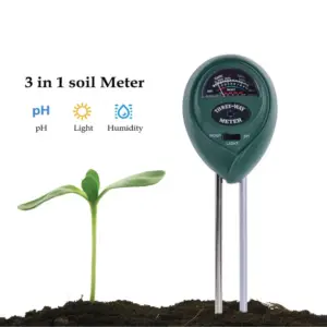 3 in1 Plant Flowers Soil PH and Moisture Meter Soil test