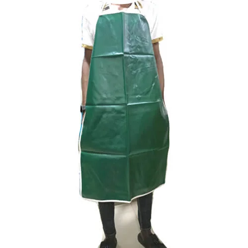 Chemical Apron Rubber Apron Green Color - Image 2