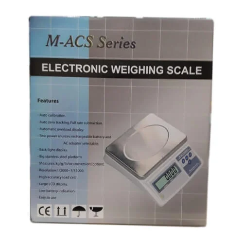 Digital Counting Weight Scale, M-ACS Series, 0.1 to 3Kg - Image 2