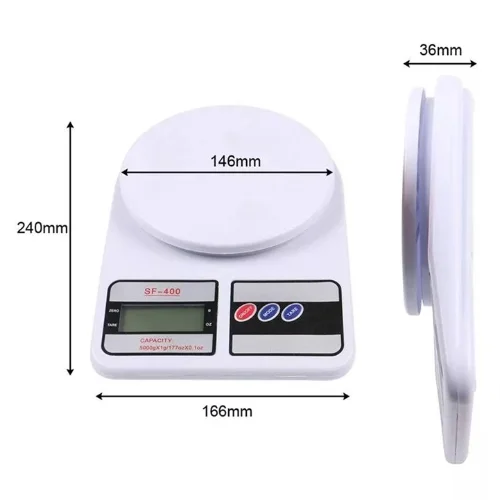 Digital Kitchen Scale 10Kg SF-400 China - Image 3