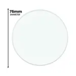 Double Convex Optical Lens 75 mm
