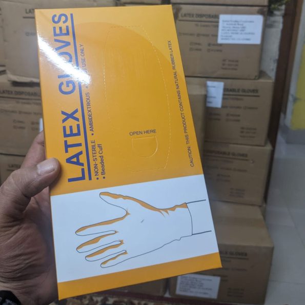 Medical Latex hand gloves - Image 2