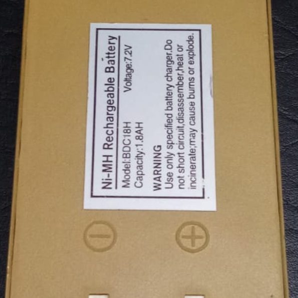 Total Station ni-mh rechargeable battery BDC18H - Image 2
