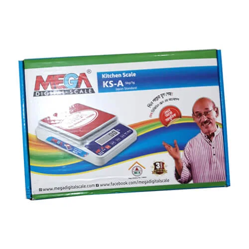 Mega 5 Kg Digital Kitchen Scale, KS-A - Image 2