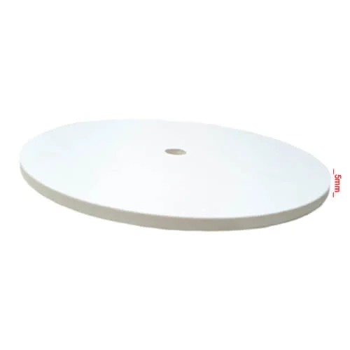 PVC Round GSM Cutting Board for Hydraulic Cutter - Image 2