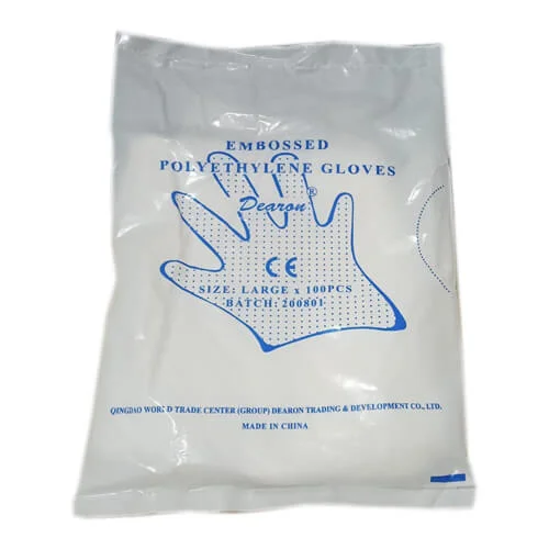 Polyethylene Hand Gloves 100 Pcs Pack - Image 2
