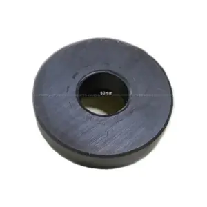 Round Magnet with Center Hole, 60mm Dia