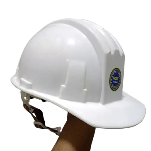 Safety Helmet White NST - Image 3