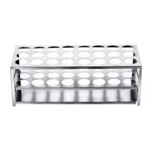 Steel 24 Hole Test Tube Rack, Test Tube Stand