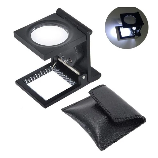 Thread Counting Glass 10X Linen Testers Magnifier - Image 2