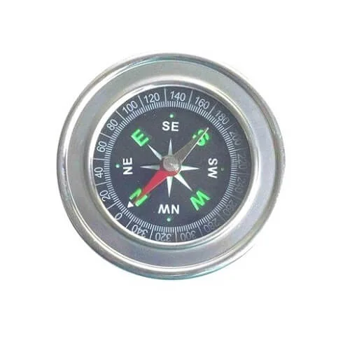 Small Magnetic Compass 50mm Full SS Travel Compass - Image 2