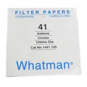 Whatman Filter Paper Grade 41, Circle-12.5 cm