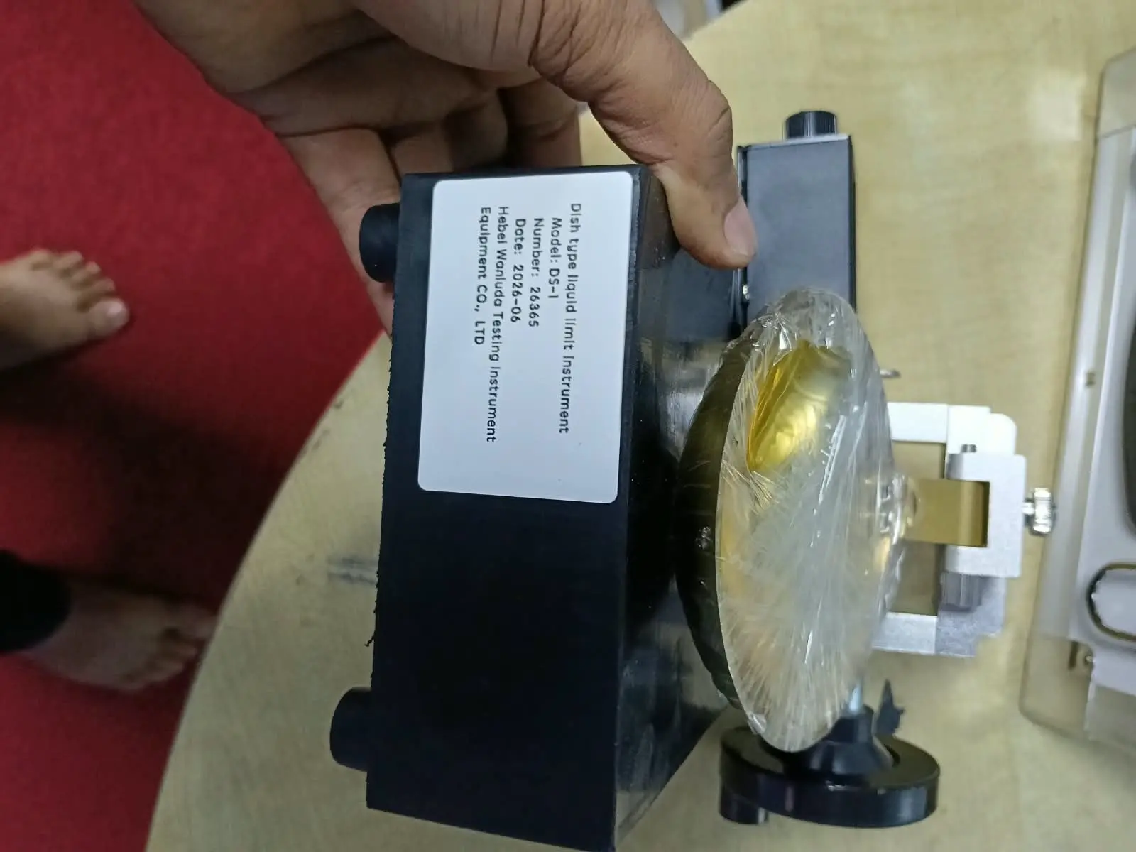 Liquid Limit & Plastic Limit Test Equipment