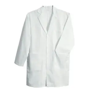 White Medical Apron Best Quality 3 Quarter Sleeve 36 Size