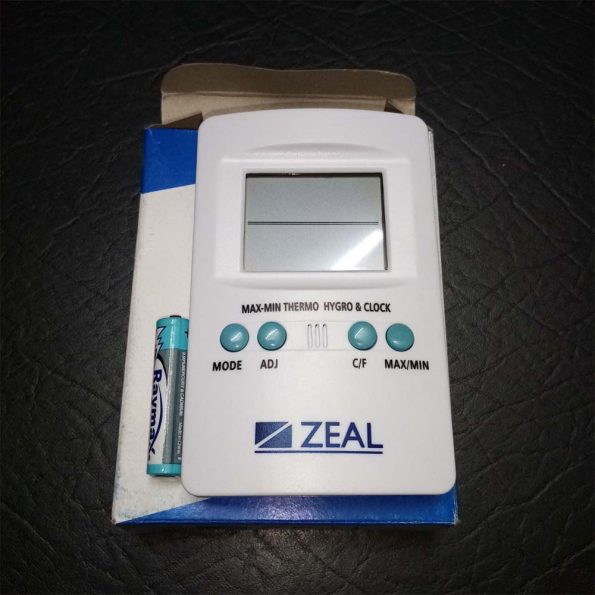 Zeal Temperature and Humidity Digital Hygrometer PH1000 - Image 2