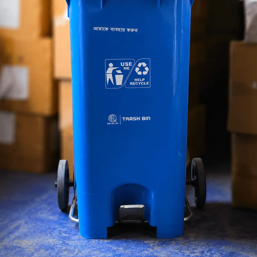 120 Liter Plastic Wheelie Bin – Heavy Duty Waste Bin - Image 3