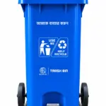 120 Liter Plastic Wheelie Bin – Heavy Duty Waste Bin