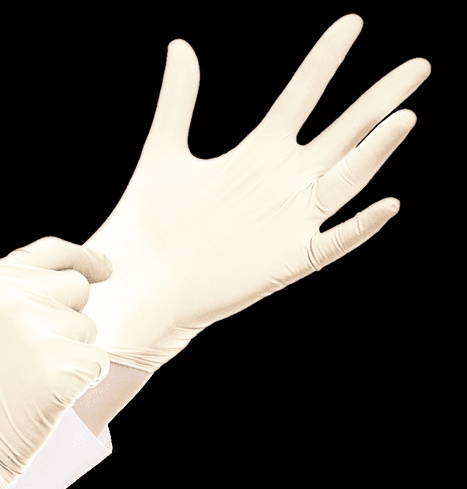Medical Latex hand gloves