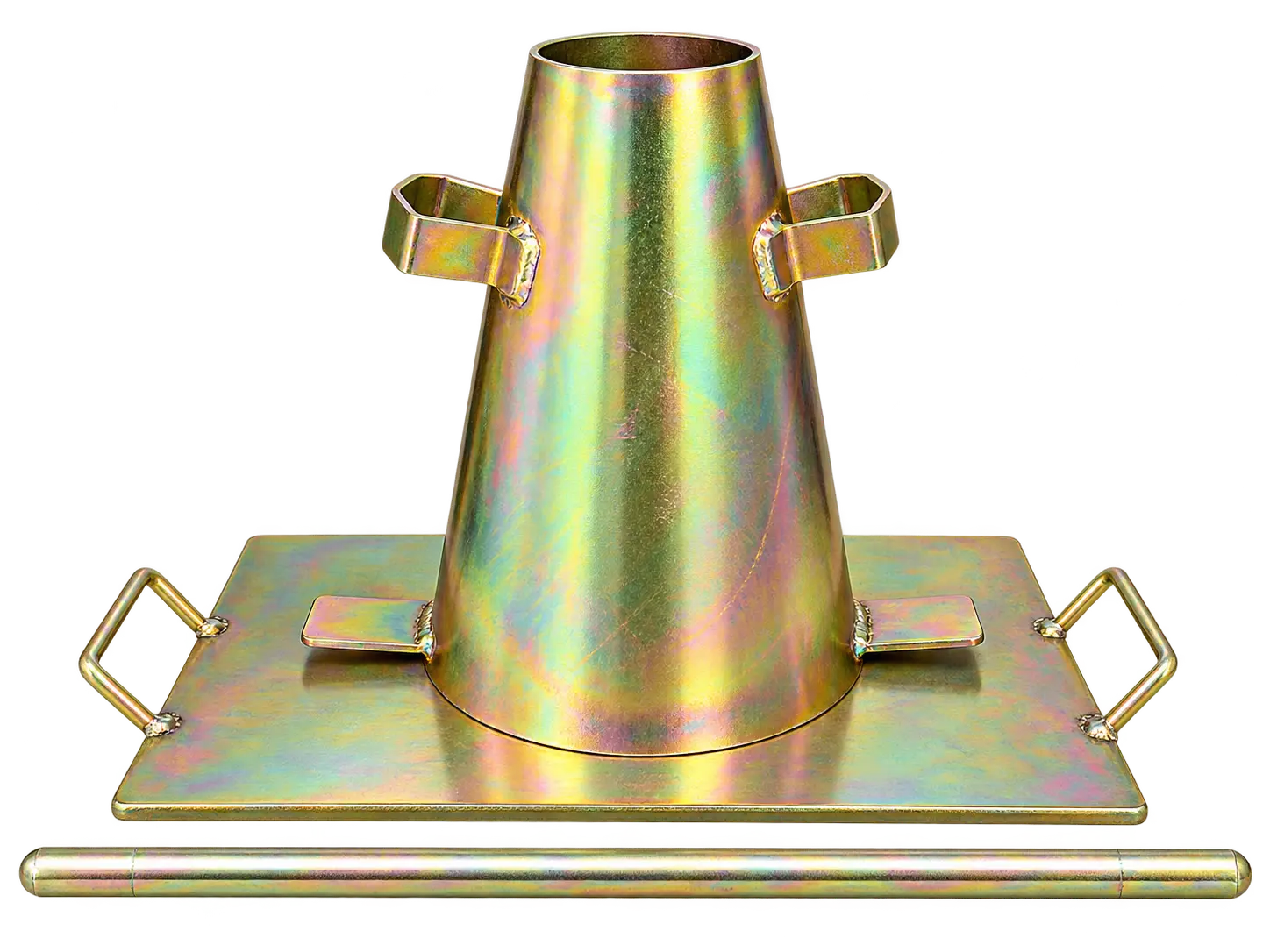 Slump Cone Set (Cone+Base Plate+Rod)