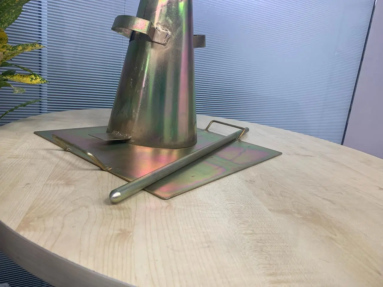 Slump Cone Set (Cone+Base Plate+Rod)